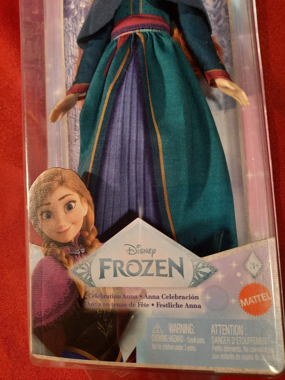 Disney Frozen Anna Winter Festival Doll - Collectible New In Box